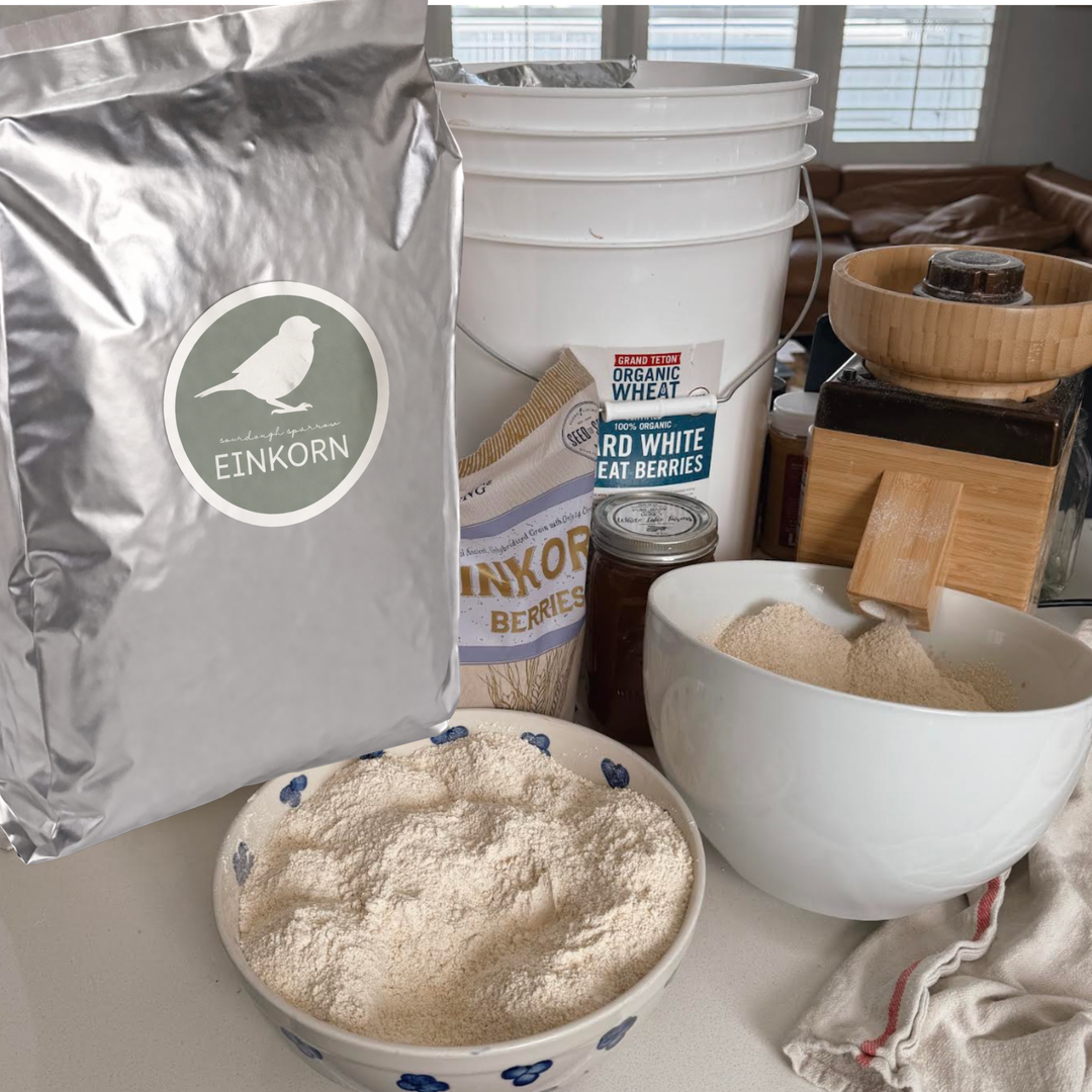 Organic/Regenerative Bulk Einkorn Grain ( (PREORDER FOR DOOR DELIVERY FOR FIRST WEEK OF MAY)-FREE U.S. SHIPPING