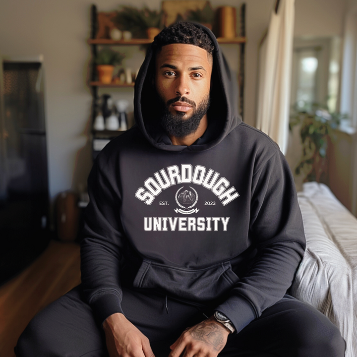 "Sourdough University" Unisex Hoodie Sweatshirt (PRE-ORDER)