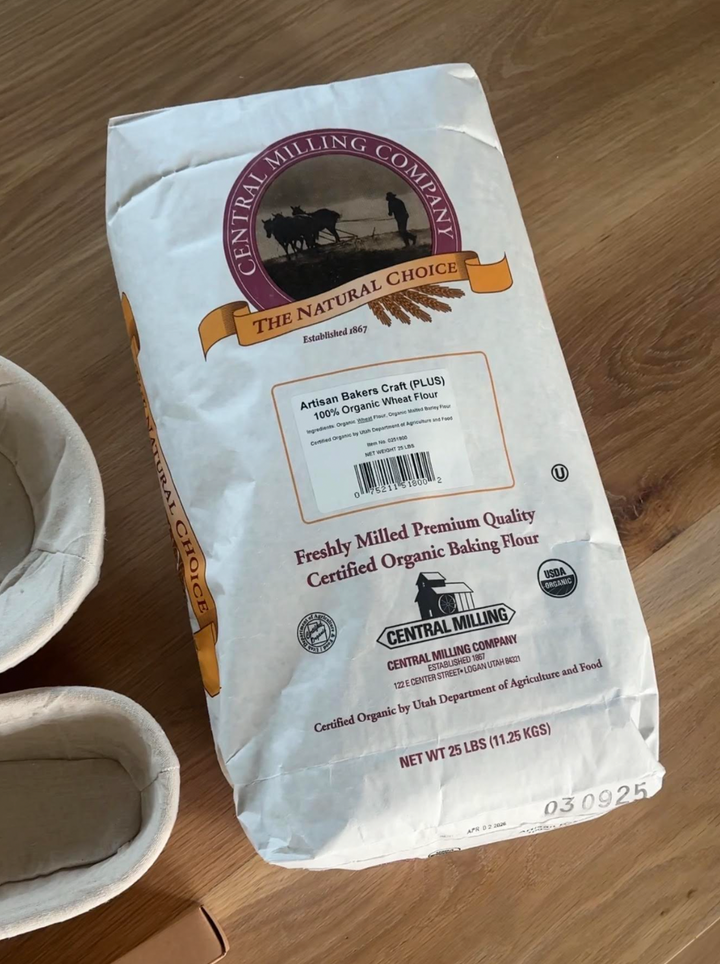 Organic Central Milling Flour for Baking (PREORDER FOR LOCAL PICK UP ON WEST COAST-PLEASE READ FULL LISTING BEFORE PURCHASING)