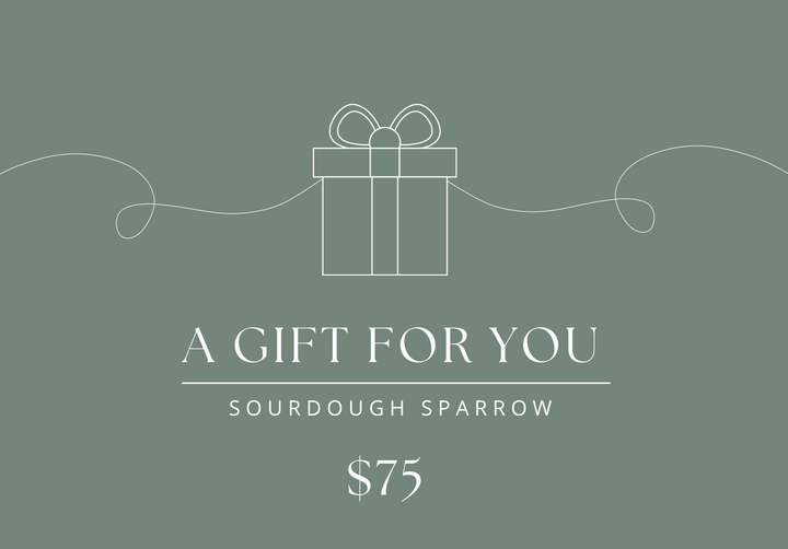 Sourdough Sparrow Gift card